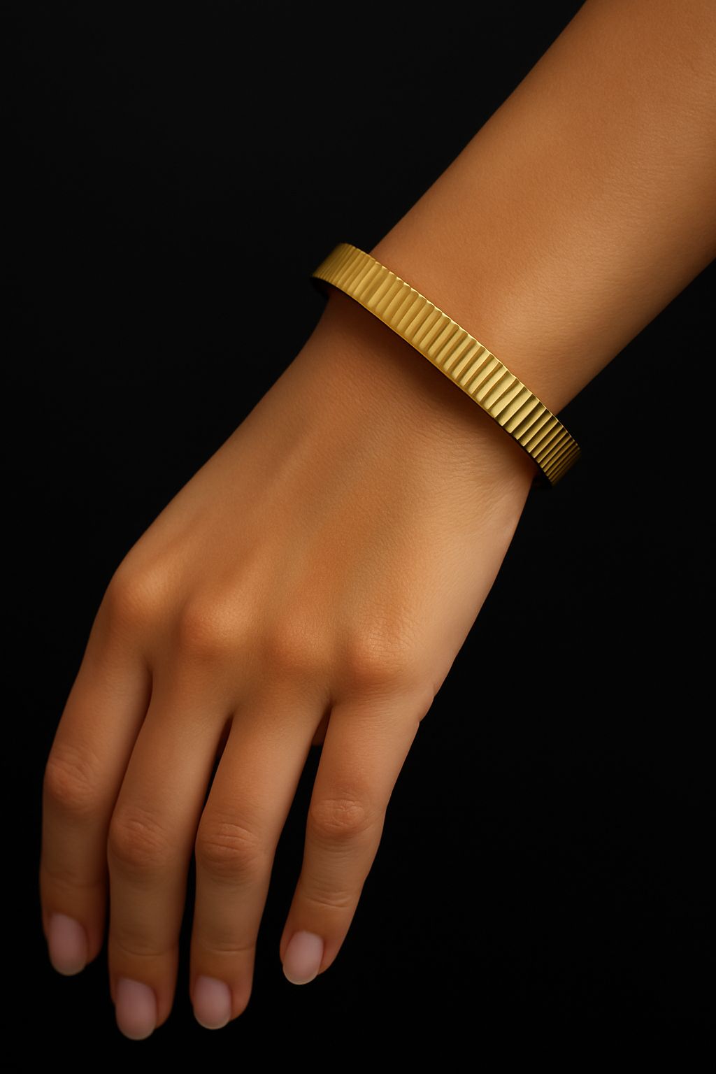 valorishine signature – minimal gold Çelik kelepçe valorishine signature – minimal gold Çelik kelepçe