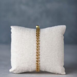 valorishine exclusive – golden weave luxe bileklik
