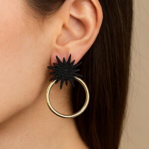 valorishine signature – midnight star earrings
